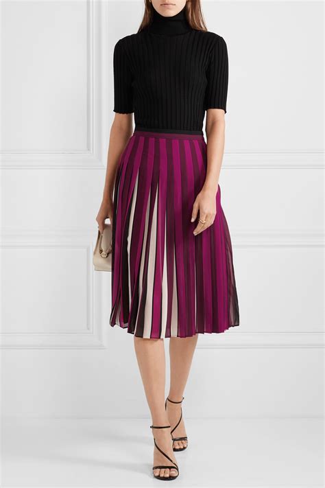 michael kors skirt with zipper|Michael Kors pleated skirts.